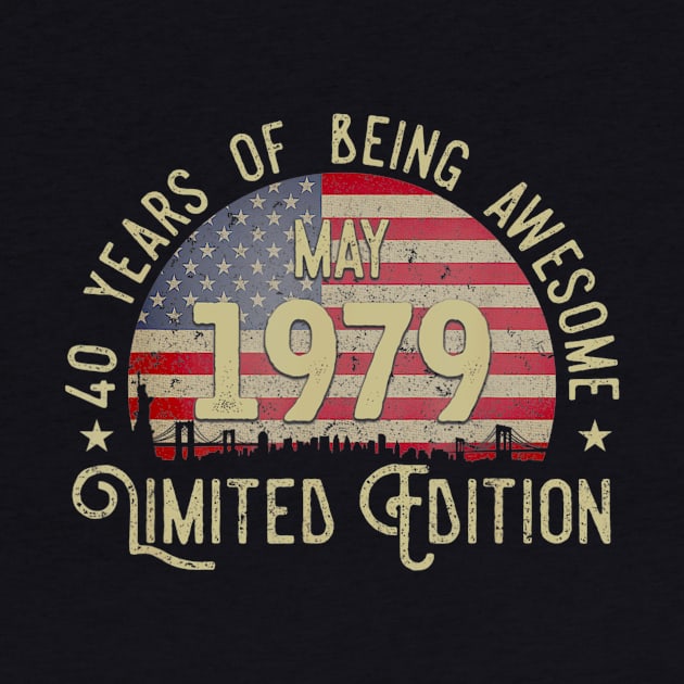 41th Birthday Gifts May 1979 Limited Edition by bummersempre66